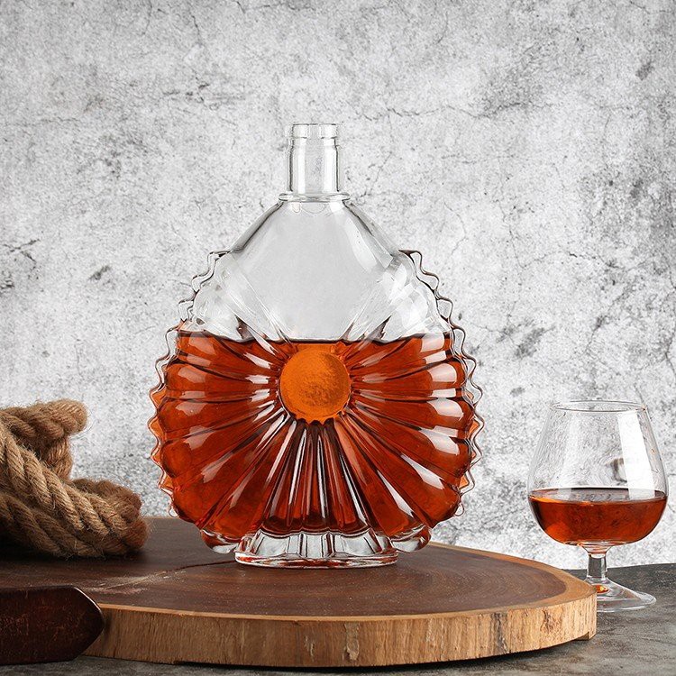 700ml xo glass wine bottle