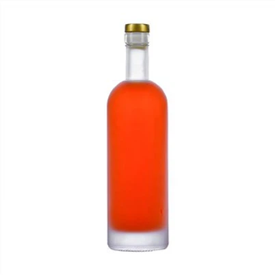 ফ্রস্টেড ভদকা কাচের বোতল
