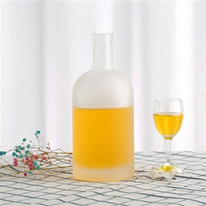 500ml ফ্রস্টিং গ্লাস স্পিরিট বোতল