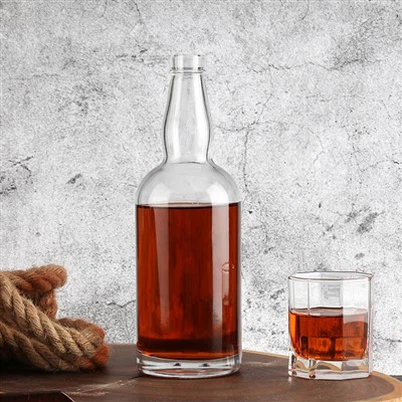 500ml গ্লাস স্পিরিট বোতল বিক্রয়ের জন্য