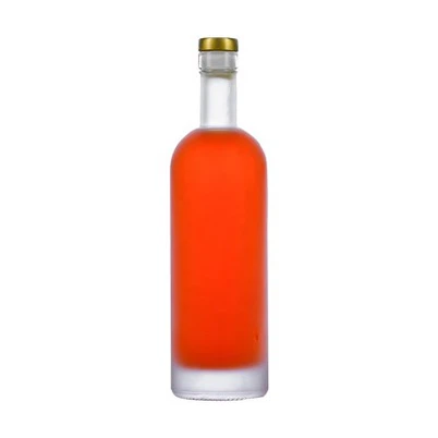 700ml ফ্রস্টেড ভদকা কাচের বোতল