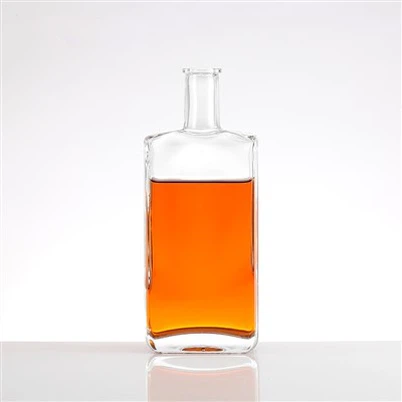 অ্যালকোহলের জন্য 750ml অভিনব কাচের বোতল