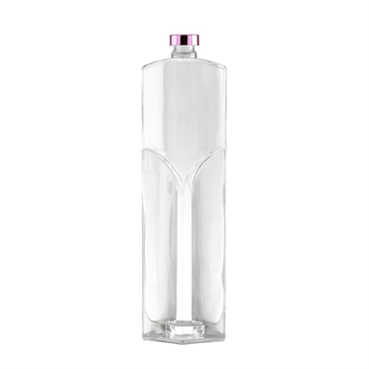750ml Transparent Wine Bottles Glass