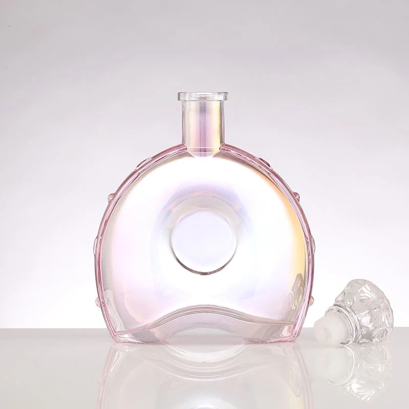 750ml Vintage Coloured Glass Bottles