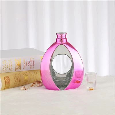 হট সেলিং পিঙ্ক কালার ব্র্যান্ডি বোতল 700ML