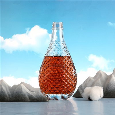 অভিনব লিকার 500ml গ্লাস ওয়াইনের বোতল
